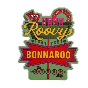 Bonnaroo Music Festival Vinyl Sticker Concert Memorabilia Roovy